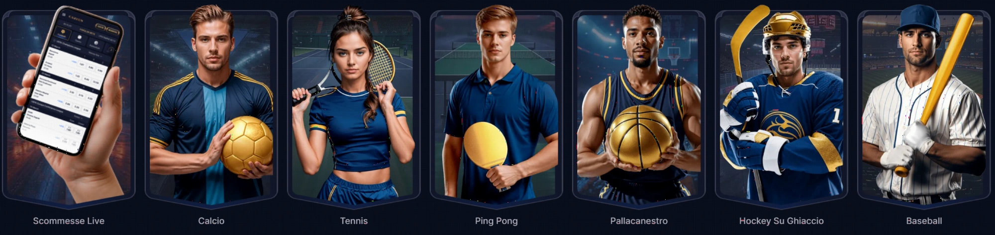 Scommesse sportive Cazeus Casino con eventi calcistici e live betting