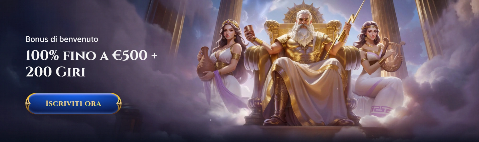 Bonus di benvenuto Cazeus Casino fino a 500€ con 200 giri gratuiti